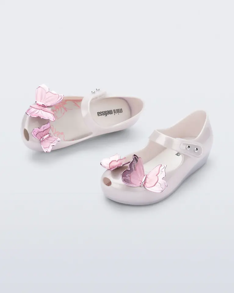 Mini Melissa  32849 Ultragirl Fly  White Pink Babet