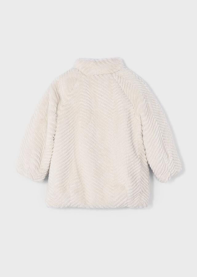 Mayoral Kız Bej Tüylü Mont