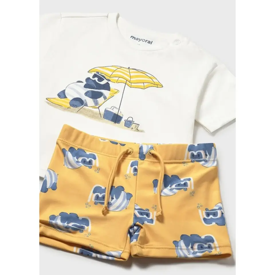 1661 Mayoral Erkek Bebek T-shirt Mayo 2'li Set