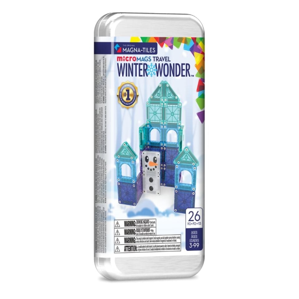 MAGNA-TILES - WinterWonderland Travel Set - Seyahat Seti 26 Parça