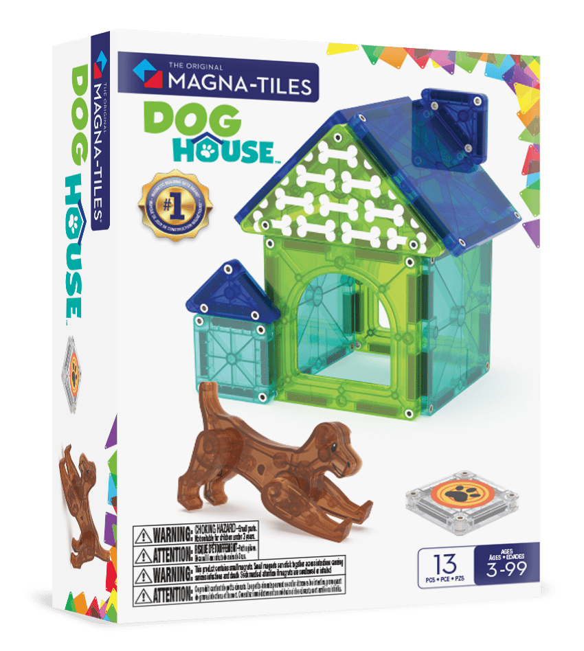 Magna-Tiles Dog House (13 Parça)