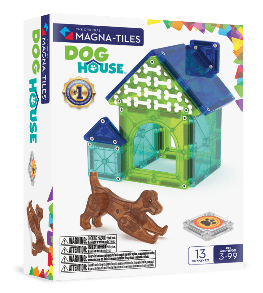 Magna-Tiles Dog House (13 Parça)