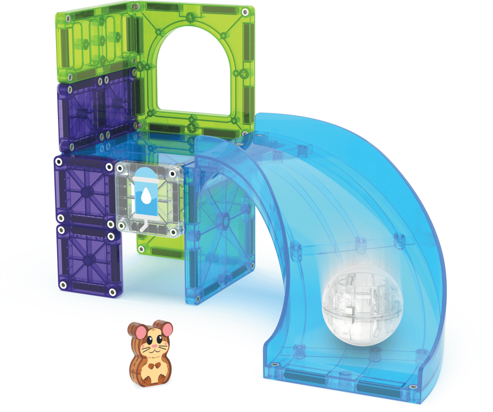 Magna-Tiles Hamster Wheel 13 Parça Set