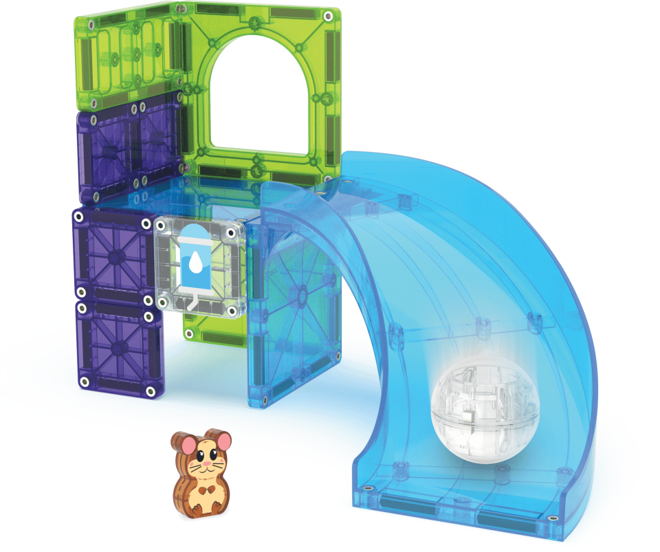 Magna-Tiles Hamster Wheel 13 Parça Set