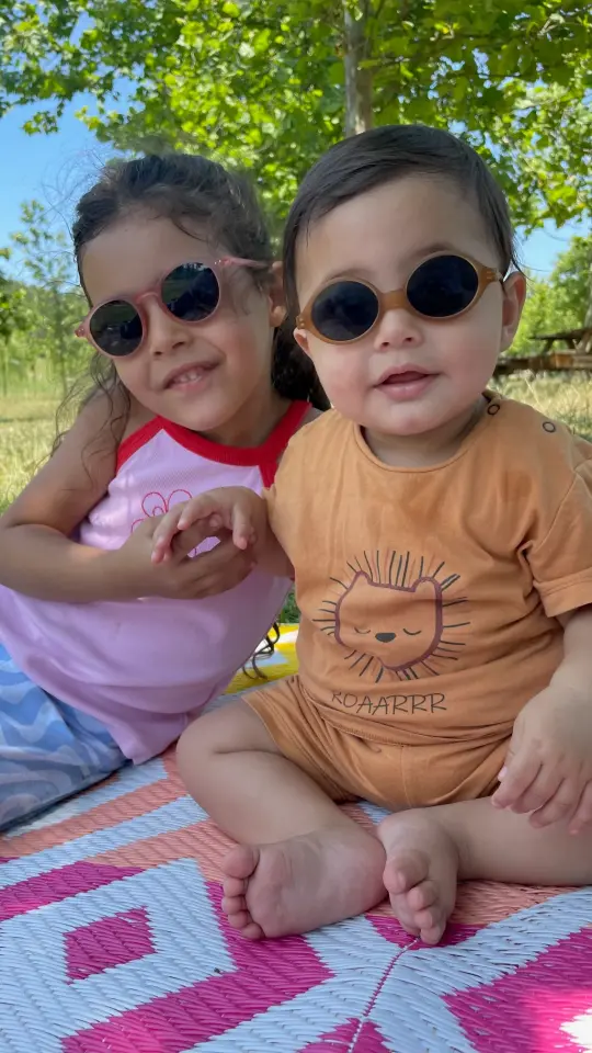 LOOKLight Boo Matte Daisy 0-2 Yaş Bebek Güneş Gözlüğü