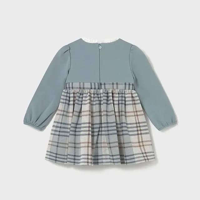 Mayoral Kışlık Kız Bebek Elbise Mavi