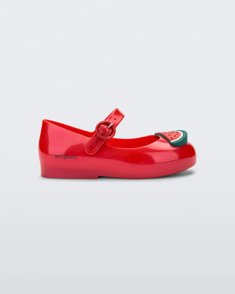 Mini Melissa  36009 Sweet Love Picnic Pearly Red