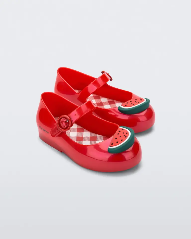 Mini Melissa  36009 Sweet Love Picnic Pearly Red