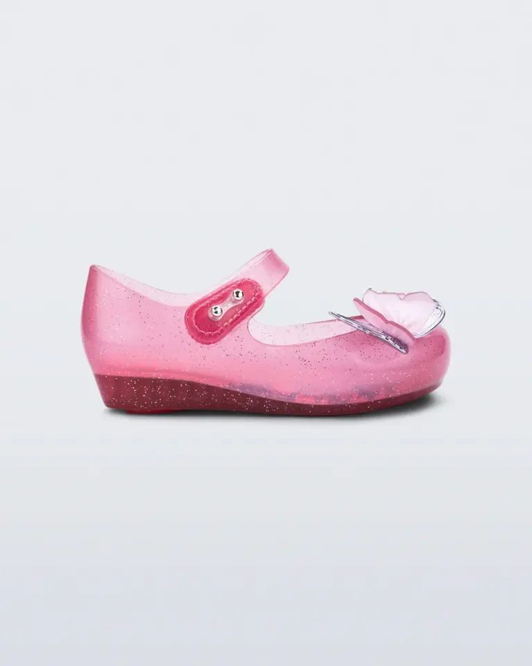 Mini Melissa  32849 Ultragirl Fly  Glitter Pink Babet