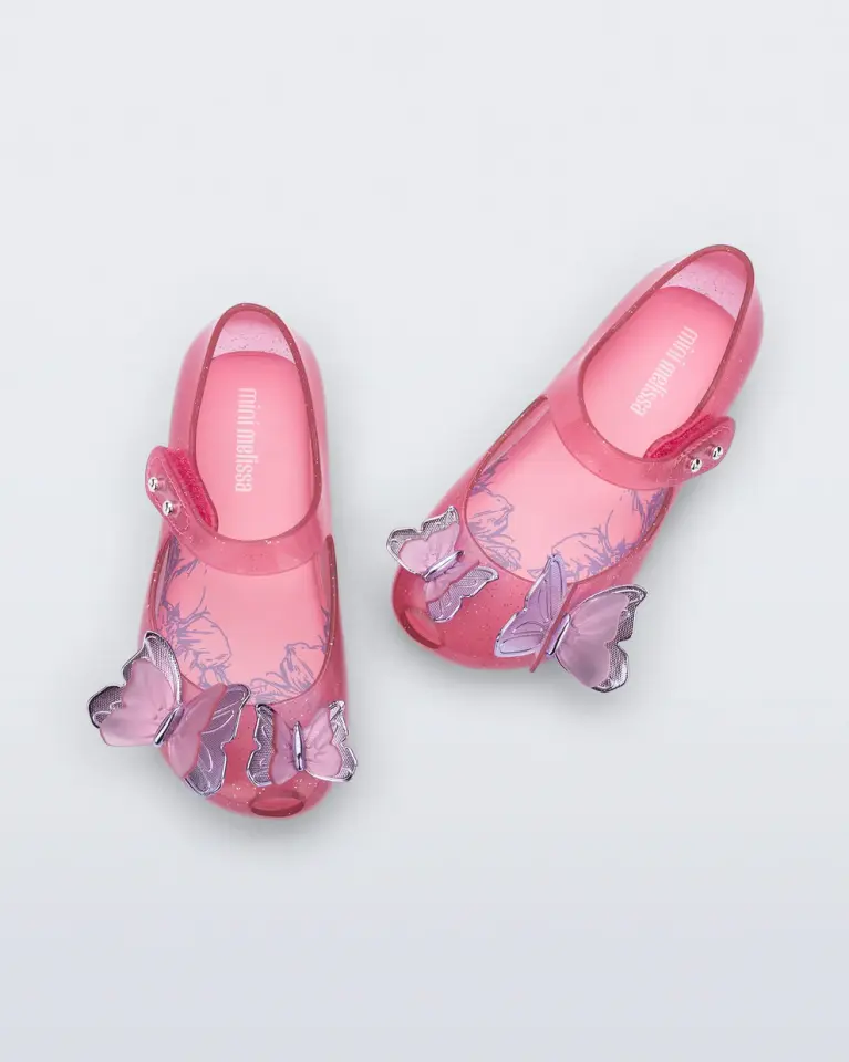 Mini Melissa  32849 Ultragirl Fly  Glitter Pink Babet