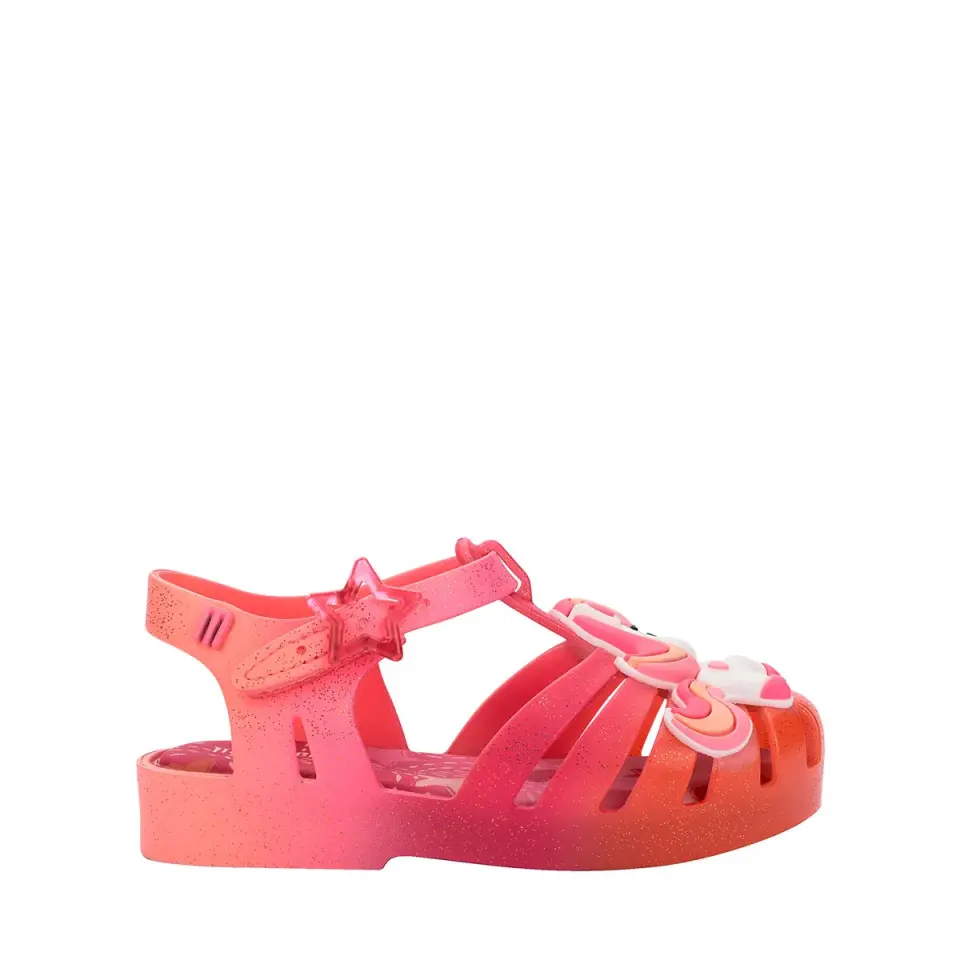 Mini Melissa  37828 Possesion  Uni Renkli Sandalet (Kırmızı)