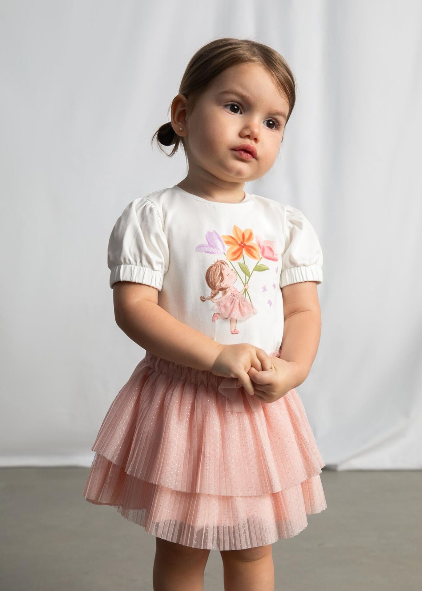 1078 Mayoral  2'li T-Shirt Etek Set