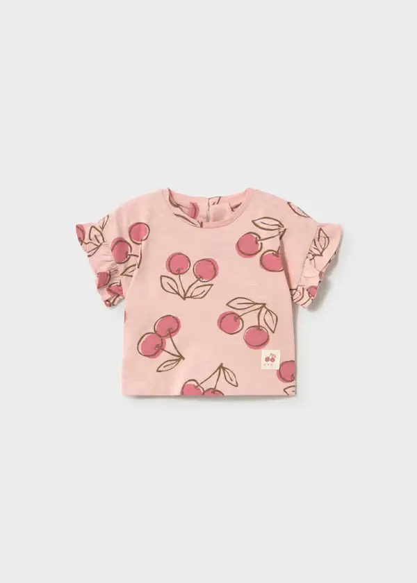 Mayoral 1082 Kısa Kol T-shirt 2'li Set Peonia