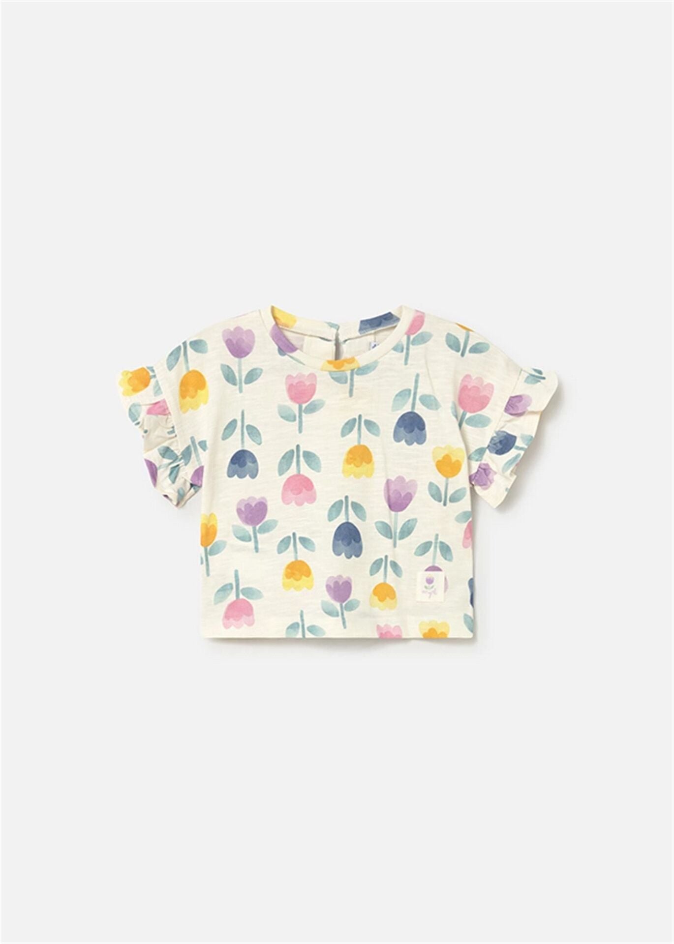 Mayoral 1082 Kısa Kol T-shirt 2'li Set Lilac