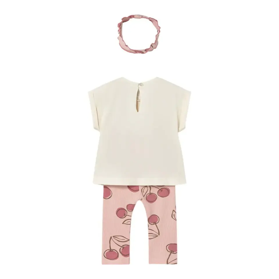 Mayoral 1750 Kısa Kol T-Shirt 3'lü Set Peonia