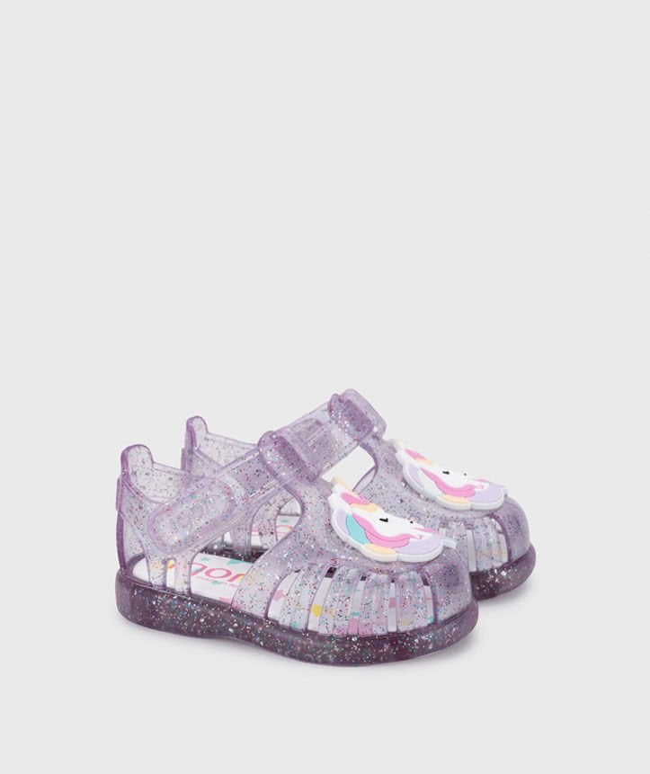 İgor Tobby Unicorn Malva Glitter Sandalet S10341-352
