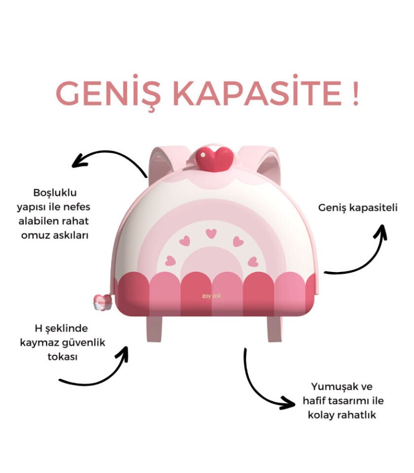 ZOYZOII Dream Serisi Sırt Çantası / Rall Cake