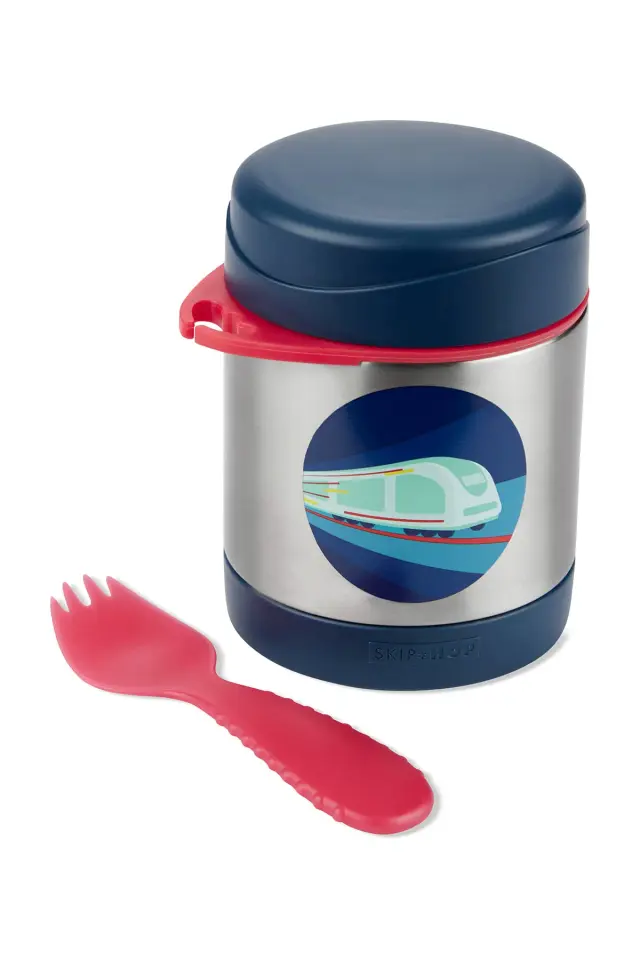 Skip Hop Paslanmaz Çelik Mama Saklama Termosu Tren