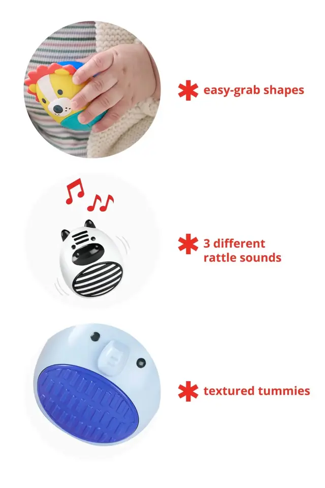 Skip Hop Jungle Beats Bebek Yumurta Çalkalayıcı