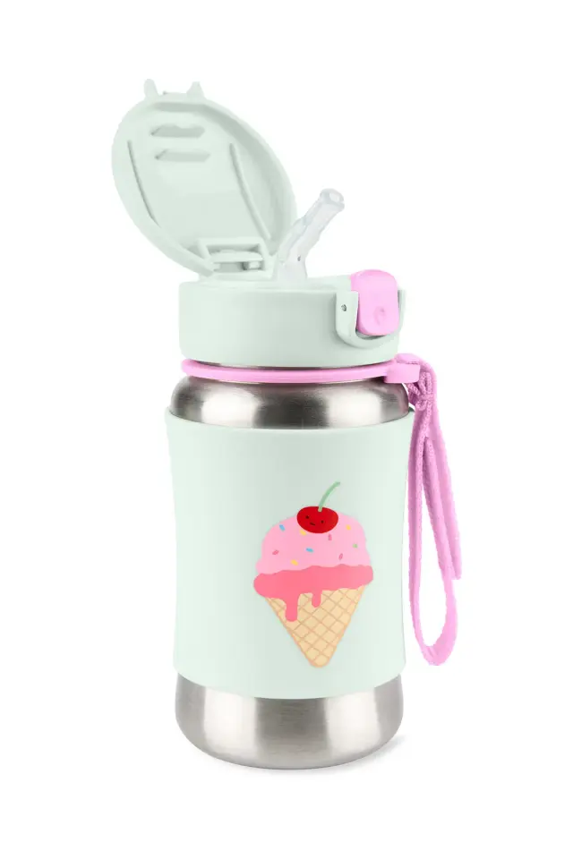 Skip Hop Spark Style Pipetli Paslanmaz Çelik Suluk Dondurma
