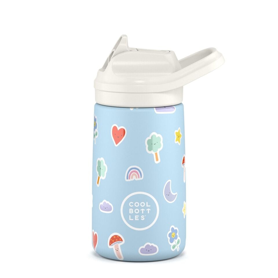 Cool Bottles The Kiddie Bottle - Rainbow Clouds 350ml