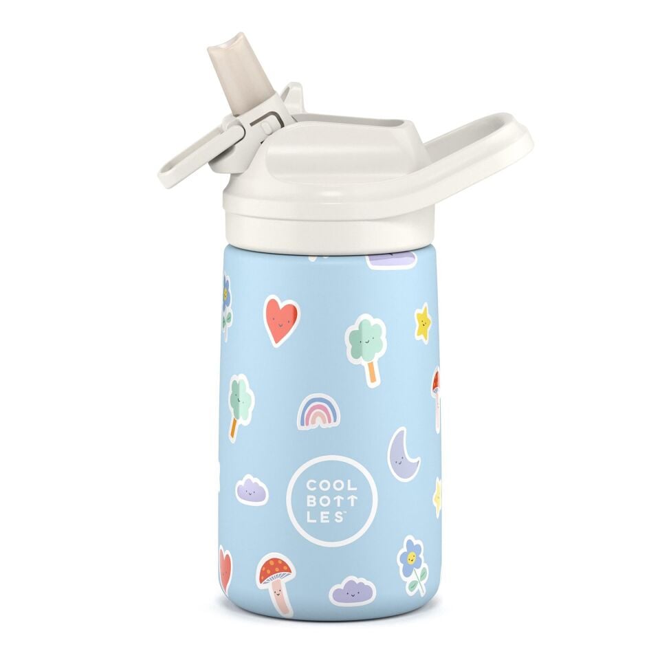 Cool Bottles The Kiddie Bottle - Rainbow Clouds 350ml