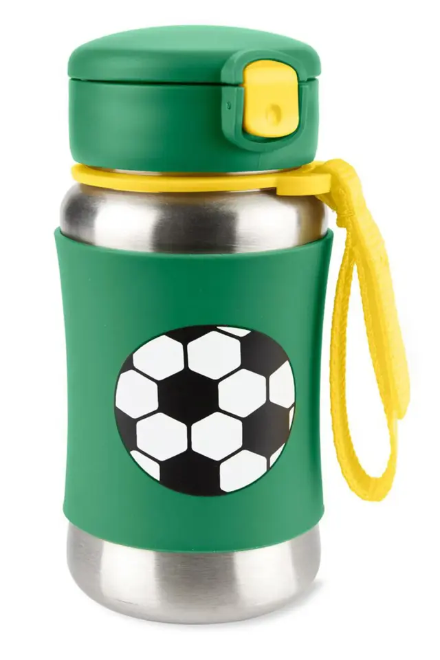 Skip Hop Spark Style Pipetli Paslanmaz Çelik Suluk Futbol