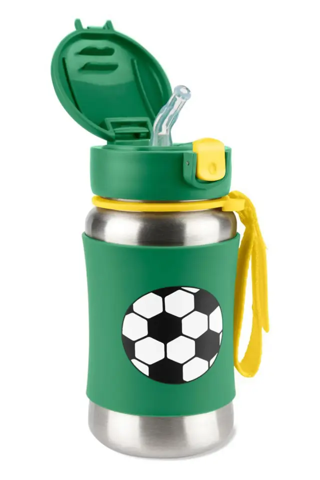 Skip Hop Spark Style Pipetli Paslanmaz Çelik Suluk Futbol