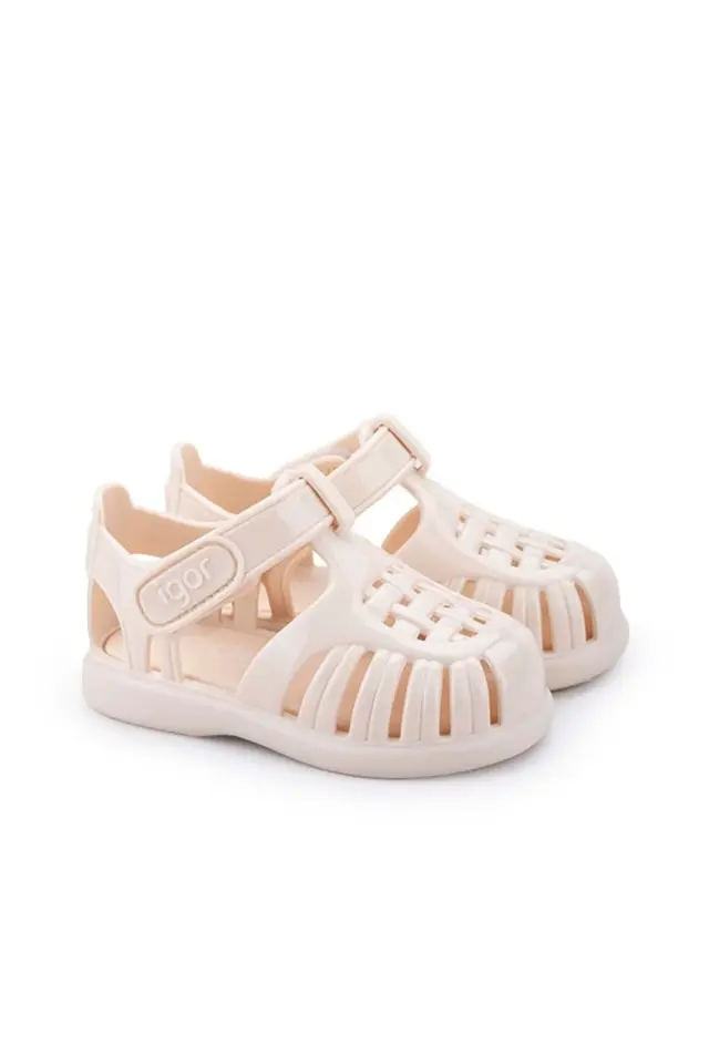 İgor Tobby Gloss Marfil Ivory Çocuk Sandalet S10311-079