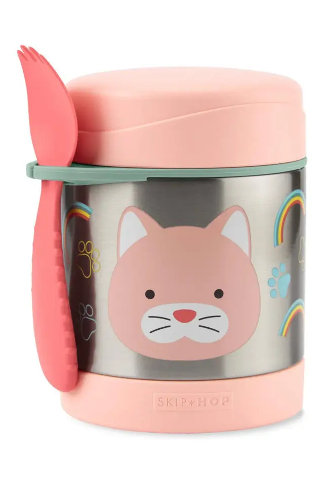 Skip Hop Zoo Paslanmaz Çelik Termos Kedi