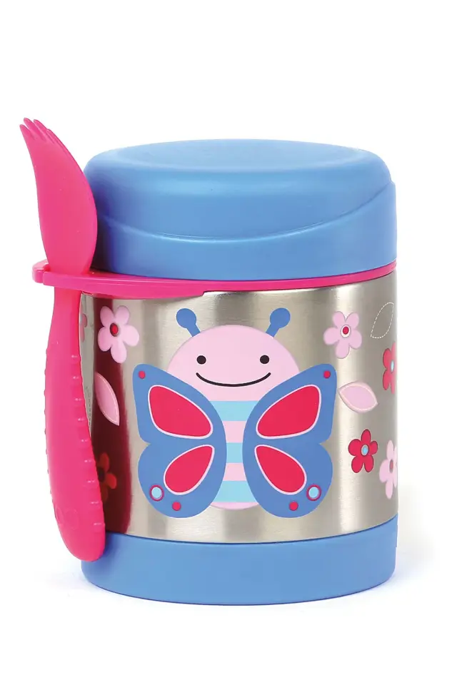 Skip Hop Zoo Paslanmaz Çelik Termos Kelebek
