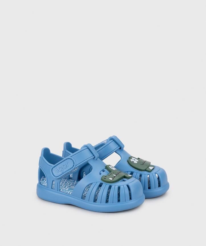 Igor S10371-363 Tobby Croco Azul Blue Sandalet