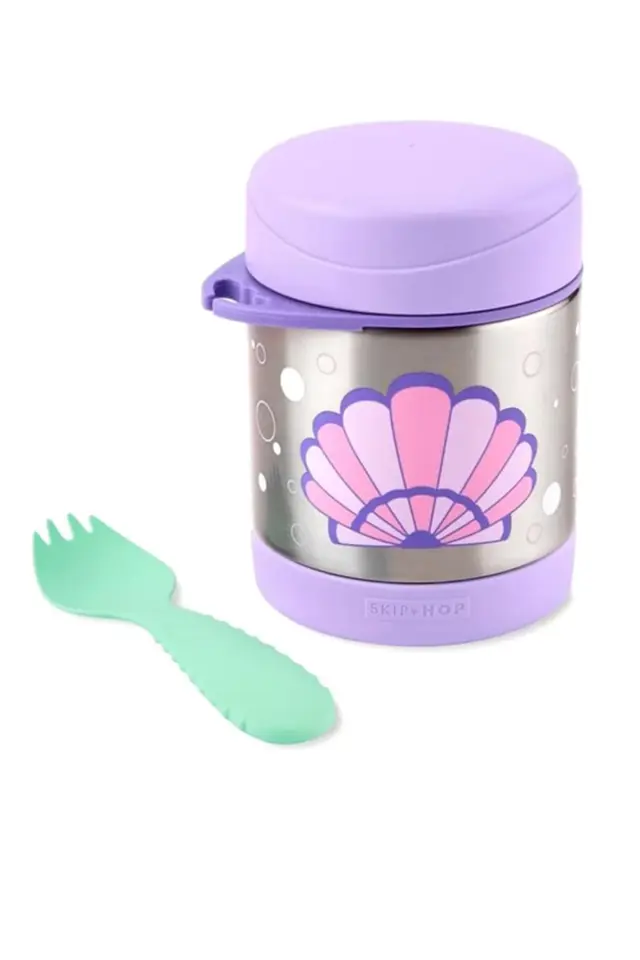 Skip Hop Spark Style Paslanmaz Çelik Termos Deniz Kabuğu