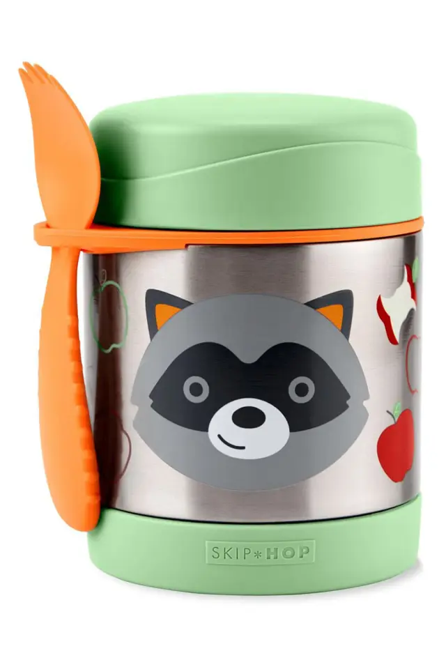 Skip Hop Zoo Paslanmaz Çelik Termos Rakun