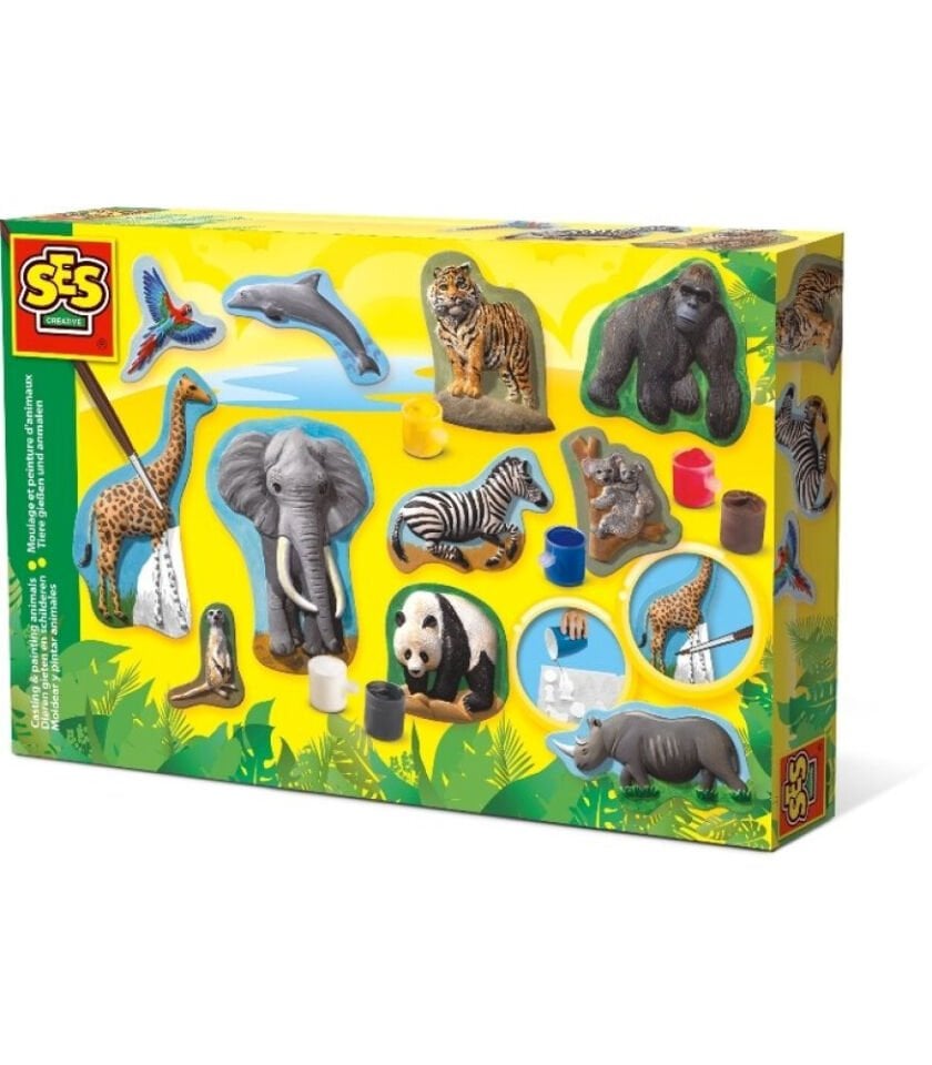SES Creative Kalıba Dök ve Boya - Hayvanlar