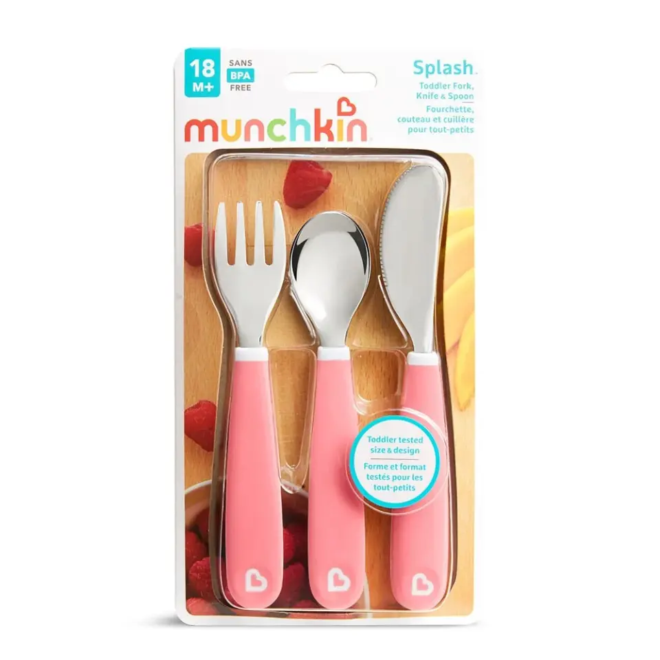 Munchkin Sıçrama Engelleyici Set 18 Ay+ Pembe