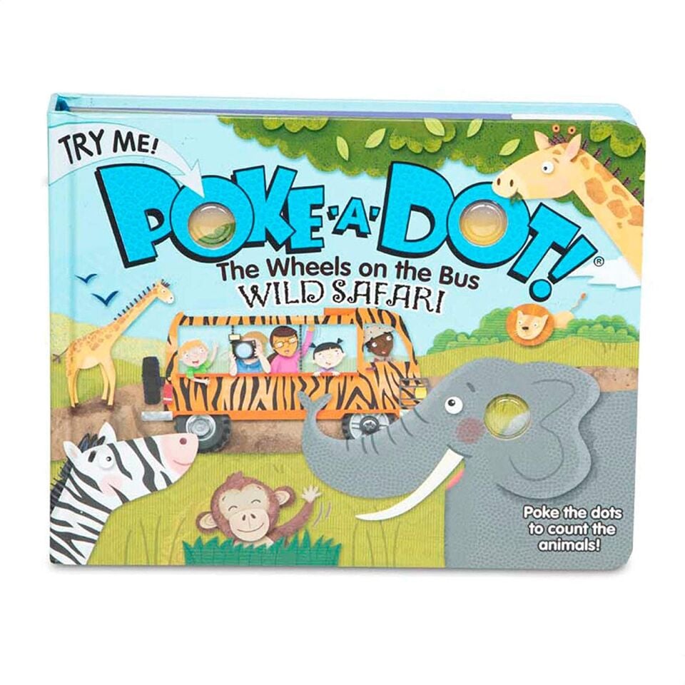 Melissa & Doug Poke-A-Dot İnteraktif Kitap - The Wheels on the Bus