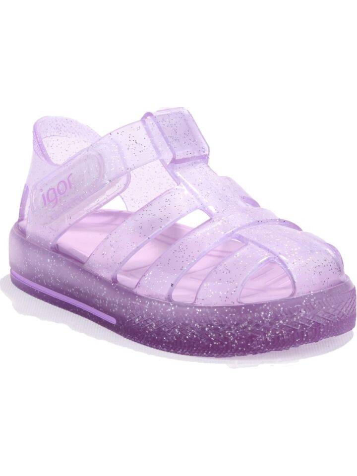 Igor S10265-212 Star Glitter Mor Sandalet