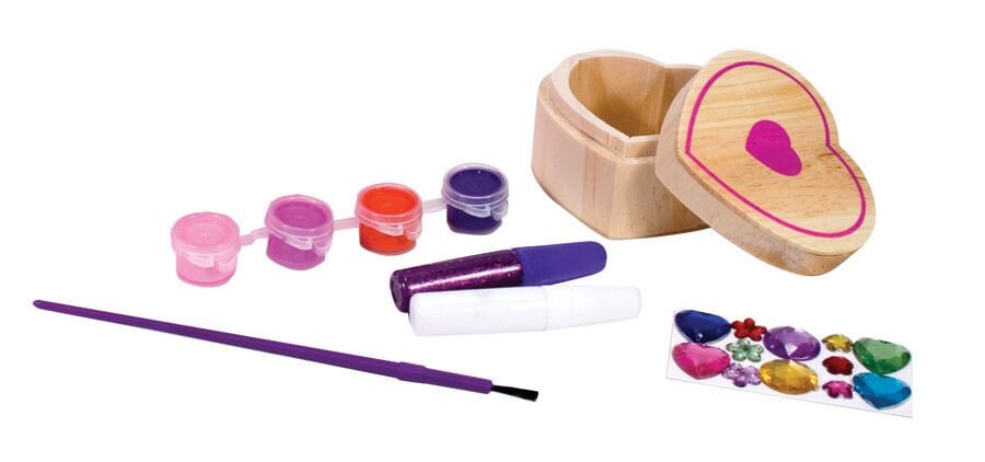 Melissa & Doug Ahşap Kalp Kutu - Sen Yap Sen Oyna