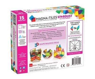 Magna Tiles Parıltı ve Aynalı 15 Parça