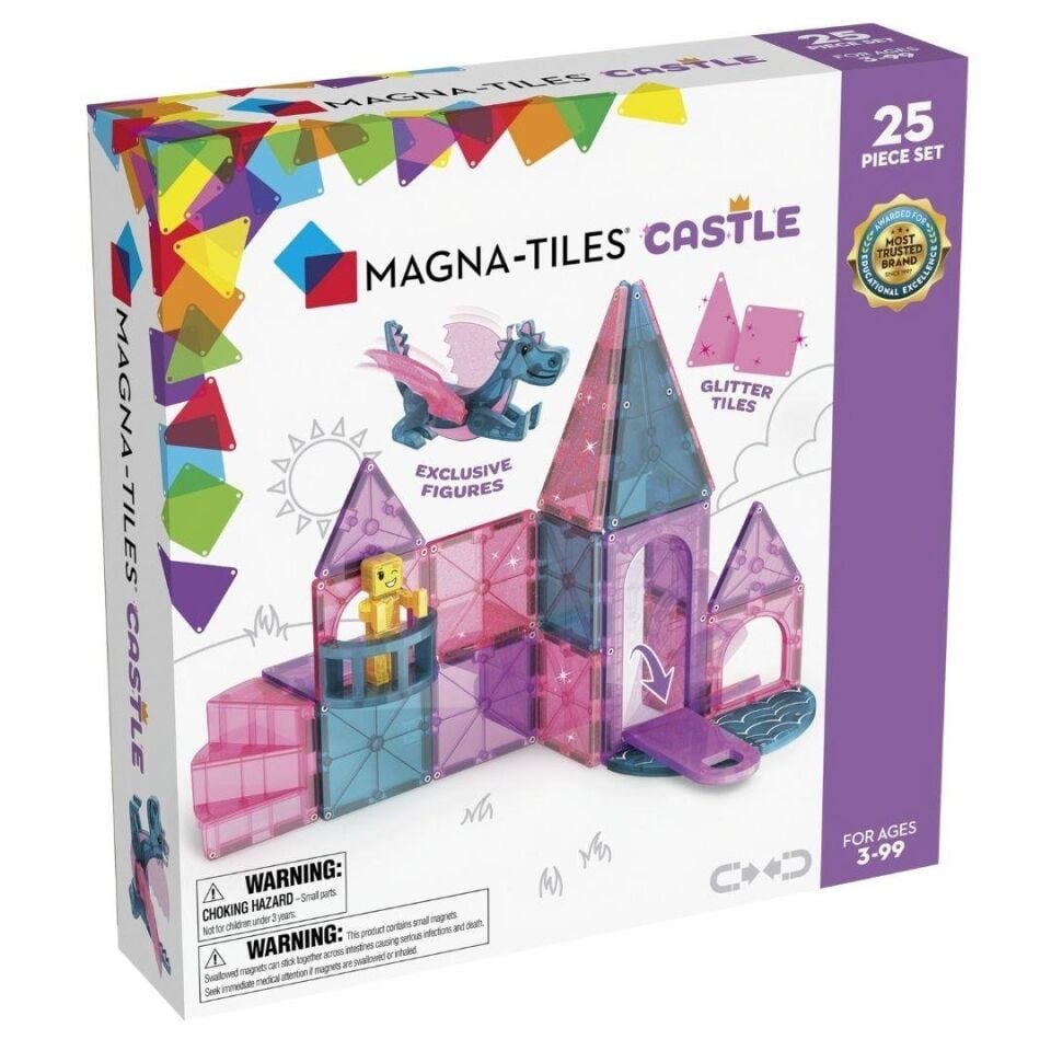 Magna Tiles Castle Prenses Şatosu 25 Parça