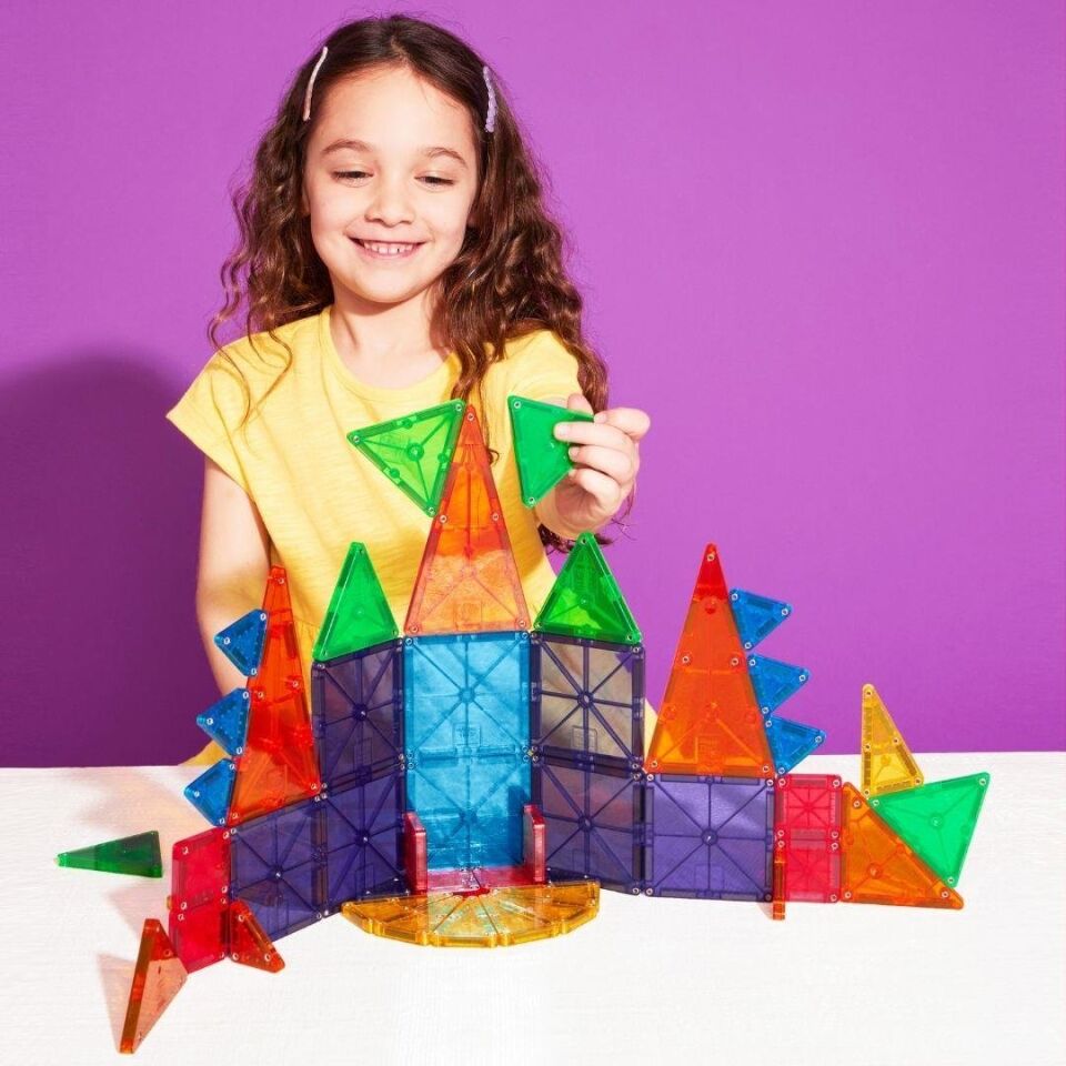 Magna Tiles Combo + microMAGS  46 Parça