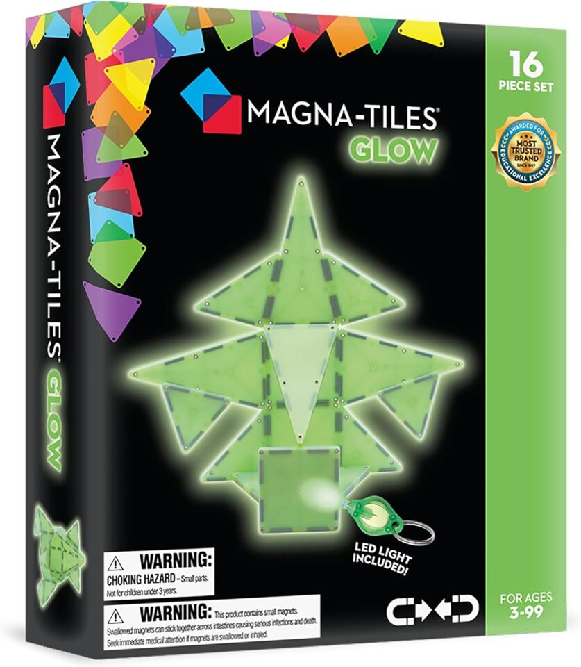 Magna Tiles Gece Parlayan 16 Parça