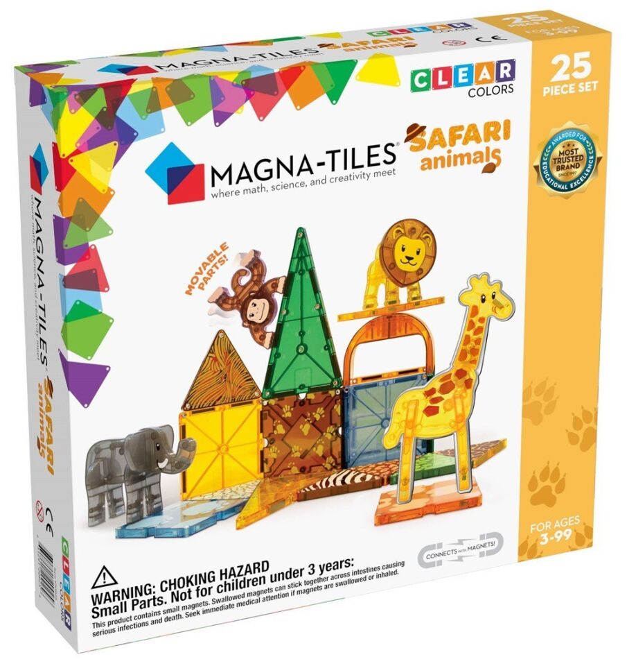 Magna Tiles Safari 25 Parça