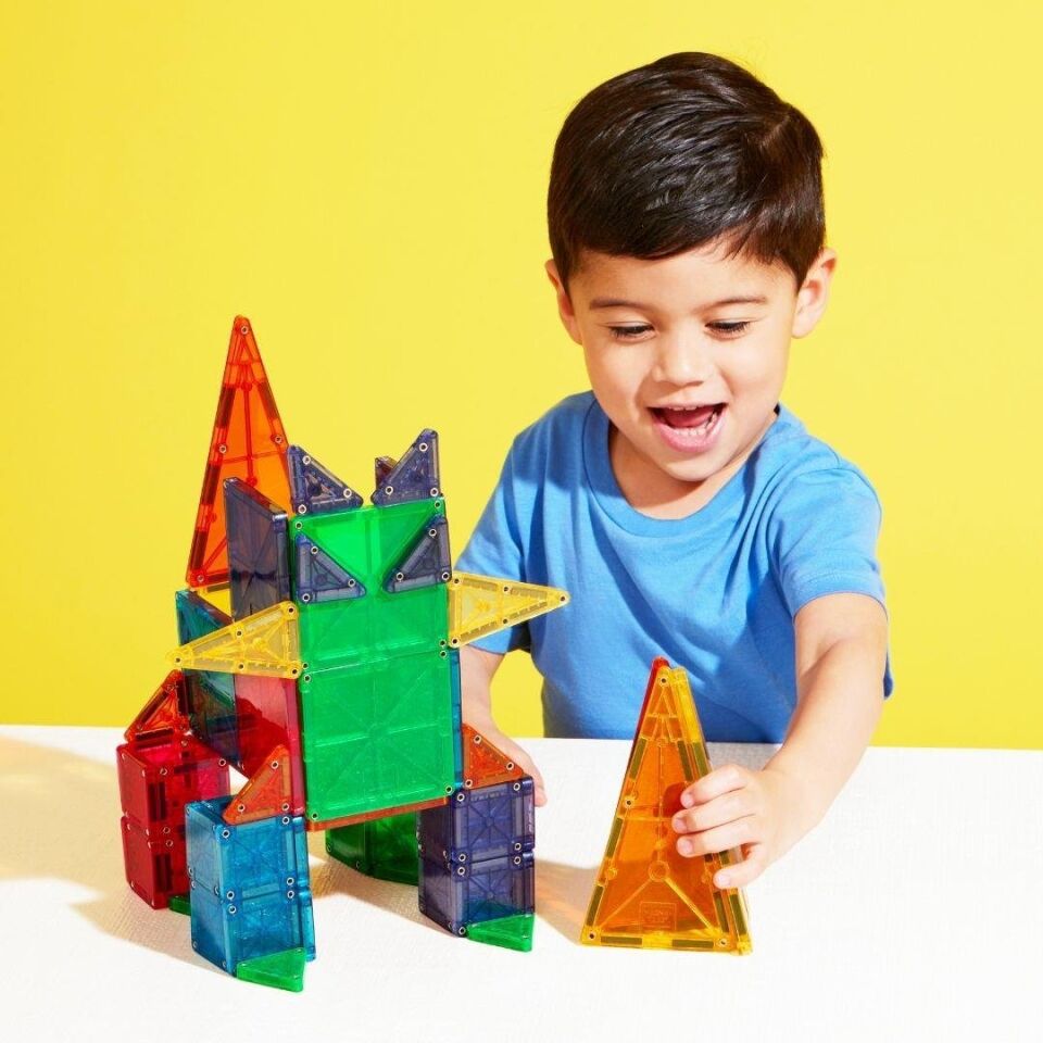 Magna Tiles Combo + Micromags 62 Parça