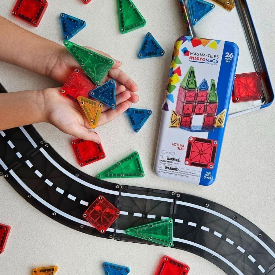 Magna Tiles Micromags Travel Set 26 Parça