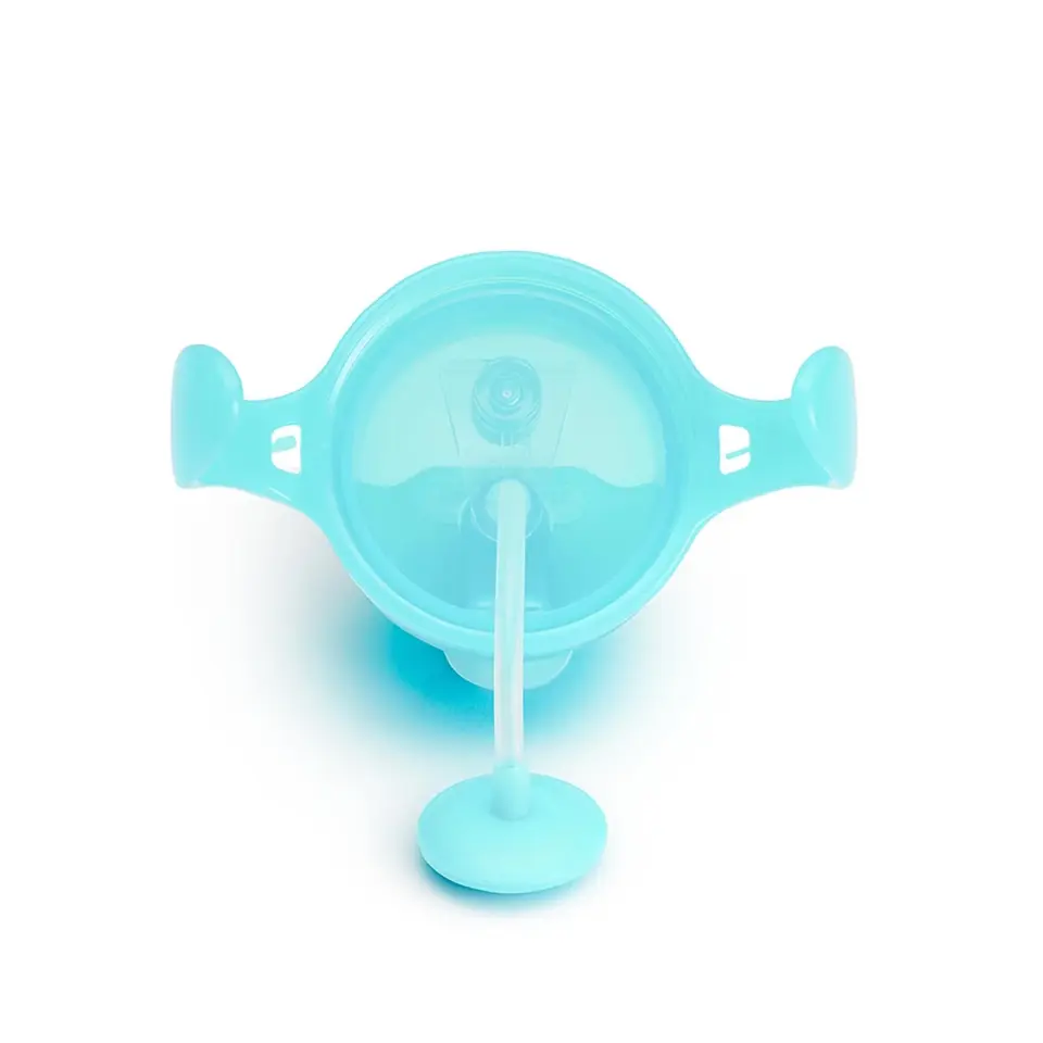 Munchkin Tıklama Kilitli Uçlu Pipetli Alıştırma Bardak 6 Ay+ 207ml Mavi