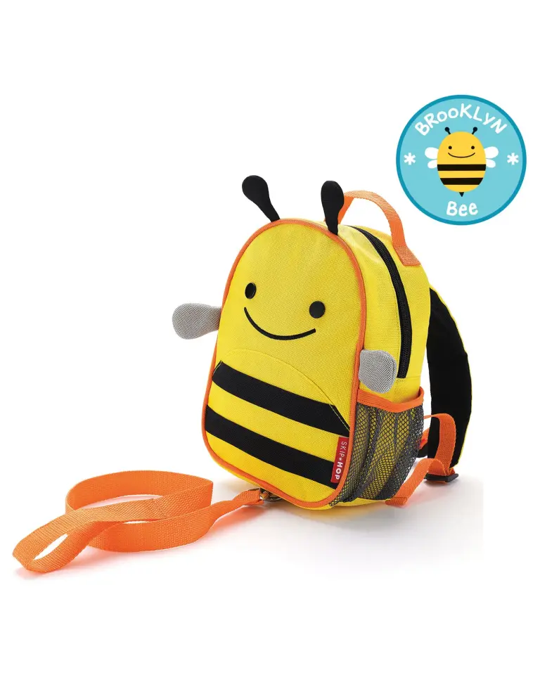 Skip Hop Mini Çocuk Emniyet Kemerli Sırt Çantası Arı