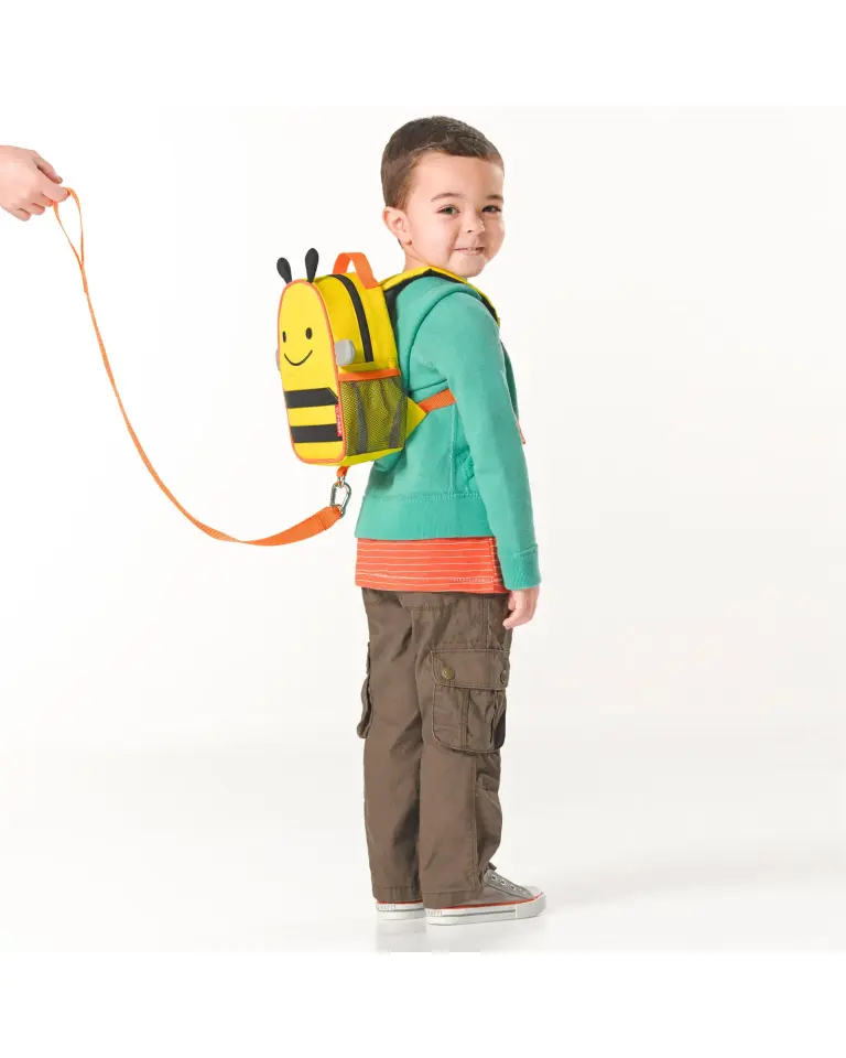Skip Hop Mini Çocuk Emniyet Kemerli Sırt Çantası Arı