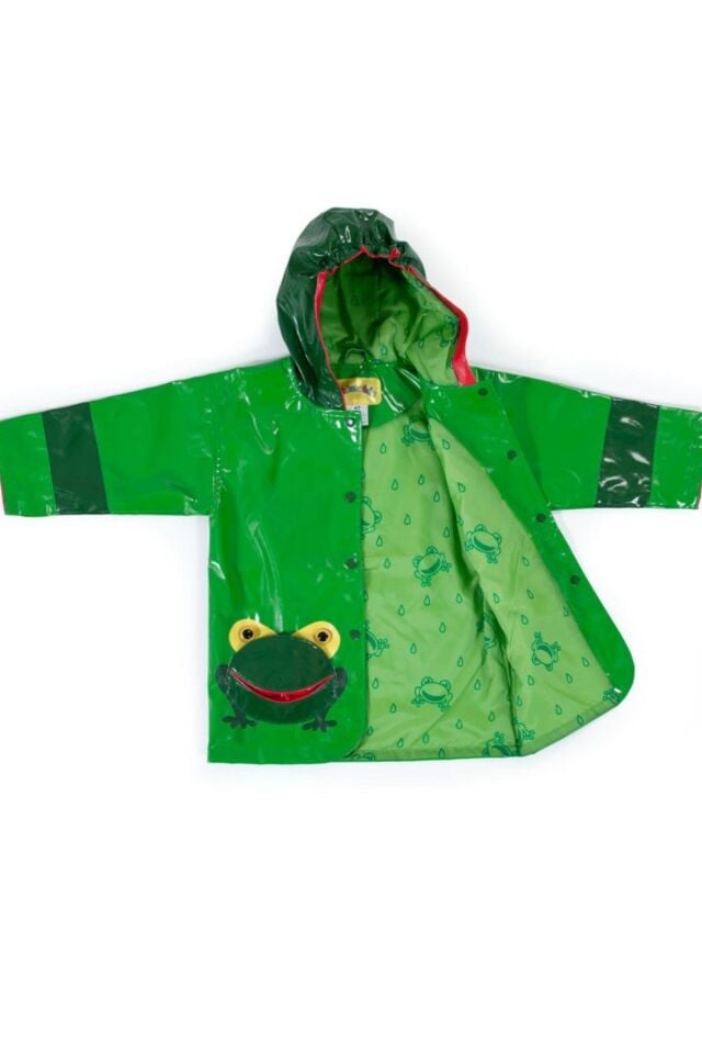 Kidorable Kurbağa Çocuk Yağmurluk